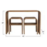 Product Image 3 for Cascade Waterfall Edge Console Table from Creative Co-Op