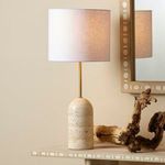 Product Image 4 for Holt Table Lamp In Travertine from Jamie Young