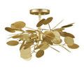 Product Image 5 for Lunaria Gold Semi-Flush Mount from Currey & Company