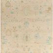 Product Image 1 for Antalya Hand-Knotted Wool Beige / Teal Rug - 8' x 10' from Surya
