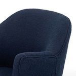 Product Image 16 for Aurora Small Upholstered Copenhagen Indigo Round Swivel Chair from Four Hands