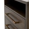 Product Image 8 for Cambria 2-Drawer Wood & Marble Nightstand from Essentials for Living