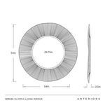 Product Image 7 for Olympia Large Mirror from Arteriors