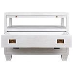 Product Image 3 for 2 Drawer Side Table With Sliding Tray from Noir