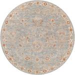 Product Image 1 for Avant Garde Woven Light Denim / Light Gray Rug - 5'3" Round from Surya