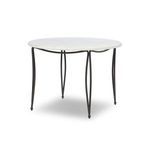 Product Image 2 for Idalia White Marble Outdoor Dining Table-42" from Four Hands