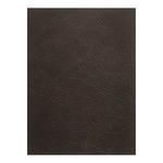 Close-up detail of dark brown leather texture with natural grain and wrinkles visible