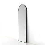 Product Image 12 for Georgina Matte Black Floor Mirror from Four Hands