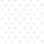 Fleur Premium Matte Wallpaper with deep dusty peach floral motifs on a subtle textured matte background