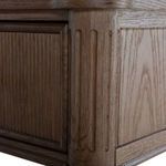 Product Image 14 for Andrea Oak Wood Nightstand - 1 Drawer, Antique Bronze from Gabby