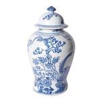 Product Image 2 for Blue & White Magnolia Pheasant Porcelain Temple Jar from Legend of Asia