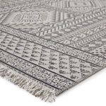 Product Image 6 for Inayah Indoor / Outdoor Tribal Gray / Light Gray Area Rug from Jaipur