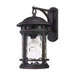 Product Image 1 for Costa Mesa 1 Light Outdoor Wall Lantern In Weathered Charcoal from Elk Lighting