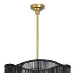 Product Image 2 for Nimes Gold Base Rattan Drum Pendant from Regina Andrew Design