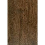 Detailed texture of smooth brown oak veneer with subtle wood markings