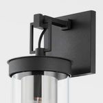 Product Image 3 for Pira Steel 1-Light Wall Sconce - Black from Troy Lighting
