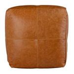 Product Image 3 for Cheyenne Leather Square Pouf from Classic Home Furnishings