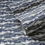 Product Image 1 for Wavebreak Navy I Wallpaper by Getty Images from Four Hands