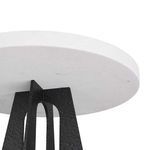 Product Image 3 for Tobin Black & White Marble End Table from Arteriors