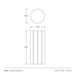 Product Image 7 for Axiom Pedestal from Arteriors