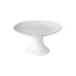 Product Image 1 for Pearl 9'' Scalloped Ceramic Stoneware Stand - White from Costa Nova