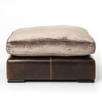Product Image 3 for Aberdeen Ottoman Olive/Brown from Four Hands