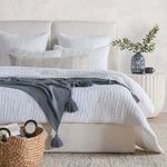 Product Image 3 for Claire Linen White Sham from Classic Home Furnishings