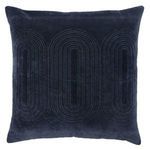 Product Image 3 for Joyce Navy/ Silver Geometric Pillow from Jaipur 