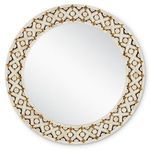 Product Image 1 for Ellaria Round Mirror from Currey & Company