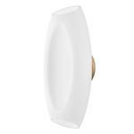 Product Image 1 for Vista 1 Light White Wall Sconce from Troy Lighting