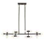 Product Image 1 for Amani 14-Light Linear Chandelier from Savoy House 