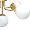 Product Image 6 for Orbit Brushed Gold Glass Globe Chandelier from Creative Co-Op
