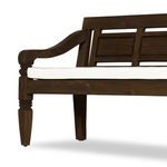 Product Image 11 for Foles Brown Wooden Outdoor Bench (Cushion Included) from Four Hands
