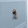 Product Image 3 for Two Drawer Side Table With Fluted Drawer Fronts from Worlds Away