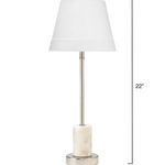 Product Image 4 for Darcey Marble Table Lamp from Jamie Young