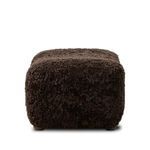 Product Image 3 for Oslo Cocoa Shearling Ottoman from Four Hands