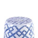 Product Image 4 for Blue & White Bamboo Joints Garden Stool from Legend of Asia