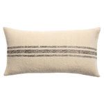 Product Image 1 for Neem X Kovar Handmade Solid Cream / Gray Pillow from Jaipur 