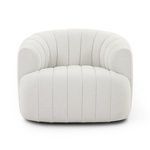 Product Image 10 for Elliana Upholstered Fiqa Natural White Boucle Swivel Accent Chair from Four Hands