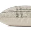 Product Image 3 for Grey / Moss Plaid Pillow - 18" Cover with Down from Loloi