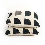 Product Image 2 for Domingo Half Moon Black and White Outdoor Pillows, Set of 2 from Four Hands