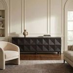 Product Image 7 for Ebony Quadrant 4 Door Sideboard from Noir