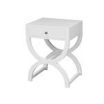 Product Image 2 for Alexis One Drawer Side Table from Worlds Away