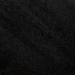 Close-up texture of black mango wood tabletop surface showing fine grain details