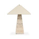Product Image 10 for Andros White Travertine Table Lamp from Four Hands