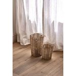 Product Image 2 for Rattan Cube Natural Set of 2 Lanterns from BIDKHome