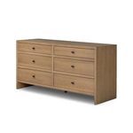 Product Image 2 for Analisa Sandy Oak 6 Drawer Dresser from Four Hands
