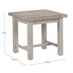 Product Image 6 for Club Teak End Table from Summer Classics