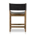 Product Image 5 for Kena Leather Black Bar Stool from Four Hands