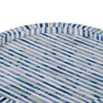 Product Image 3 for Bone And Indigo Tray Round from Regina Andrew Design